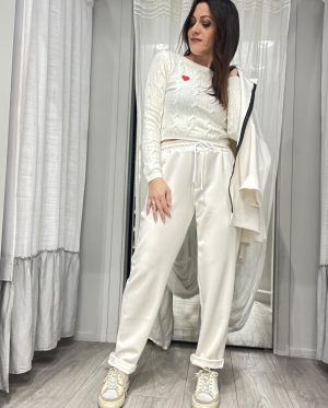 Pantalone donna Susanna burro