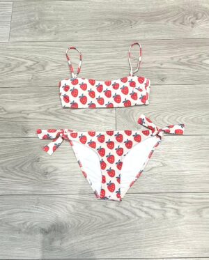 Costume 2 pezzi donna Fragole