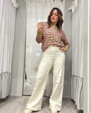 Pantapalazzo donna Flavia burro