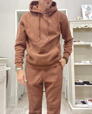 Felpa uomo Kevin Cioccolato