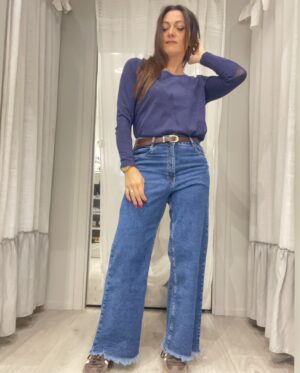 Jeans palazzo donna