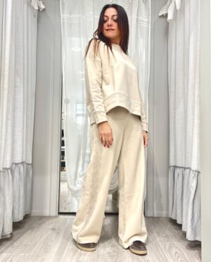 Pantalone donna pizzo