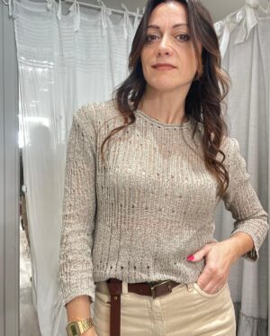 Maglia traforata donna Cairo