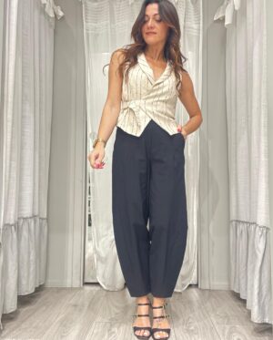 Pantalone donna Balloon nero