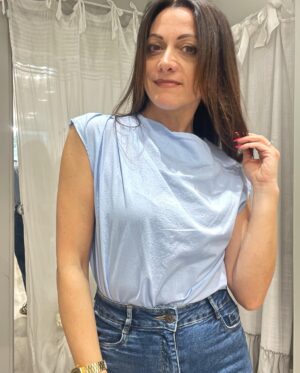 Casacca donna Sandra azzurro