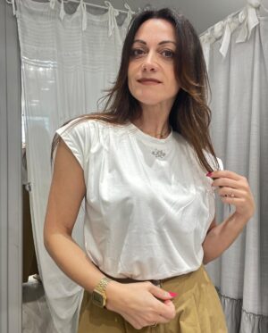 T-shirt gioiello donna